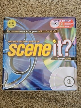 NWT Scene It? Deluxe Movie Edition The DVD Game
